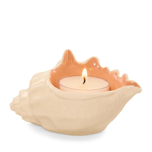 Seashell Tea Light Candle Holder I2R