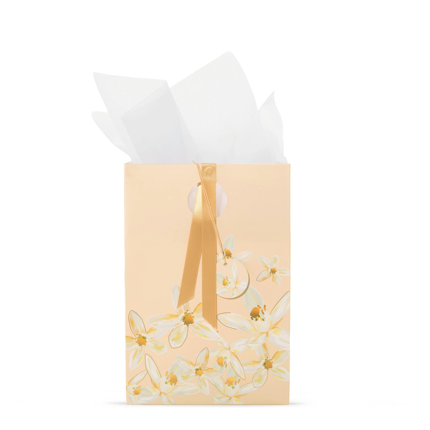 Peach Jasmine Floral Gift Bag 6XW